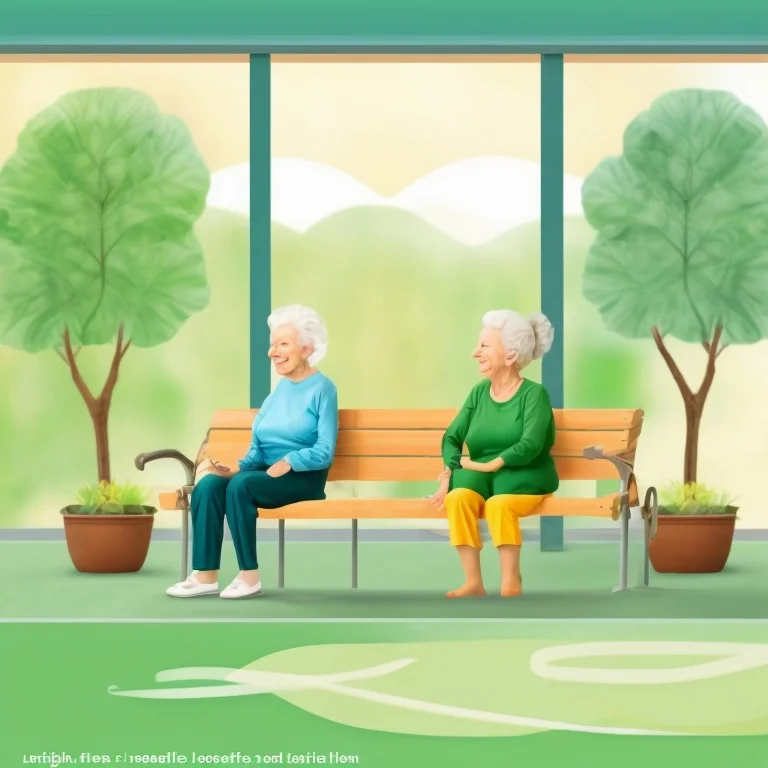 自然に囲まれた宿泊施設の外観